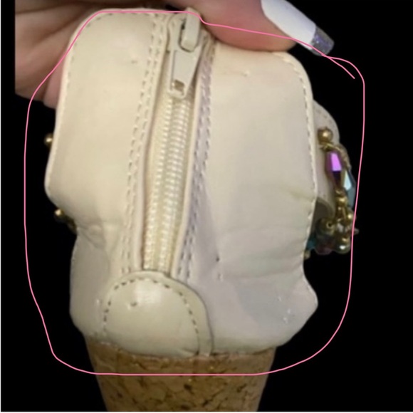 Beaded Wedge Heel Bohemian Sandals Shoes - Picture 15 of 16